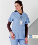 Encompass Group, LLC Fundamentals Women's V-Neck Scrub Tops 14000-046-S - 1.0 Each - MDL-ECG14000046S