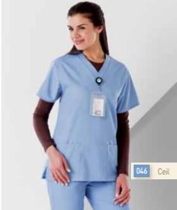Encompass Group, LLC Fundamentals Women's V-Neck Scrub Tops 14000-046-S - 1.0 Each - MDL-ECG14000046S