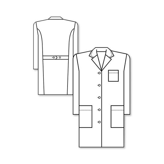 Encompass Women's Ladies' Lab Coat, Size 2, 37" - 161-011-2 - 1 Each