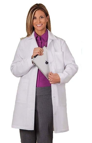 Meta Labwear Women's Twill Lab Coat - 1964-011-4 - 1 Each - MDL-ECG19640114