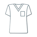 Encompass Group, LLC Synergy Unisex V-Neck Tunics and Pants 46856-113 - 1.0 Each