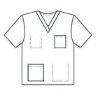 Encompass Group, LLC Synergy Unisex V-Neck Tunics and Pants - ECG46876115