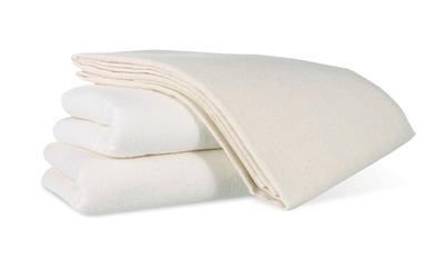 Encompass Synergy Bath Blanket, 55/45 Cotton / Polyester, White, 70" x 90", 2lb. - ECG49225620CS