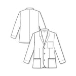 Encompass Meta Men's Blazer-Style Consultation Coat, Size 48 - 739-011-48 - 1 Each