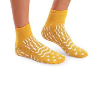 ENCOMPASS High-Risk Confetti Treads Slippers, Yellow, XL - V0382 - 48 Pair
