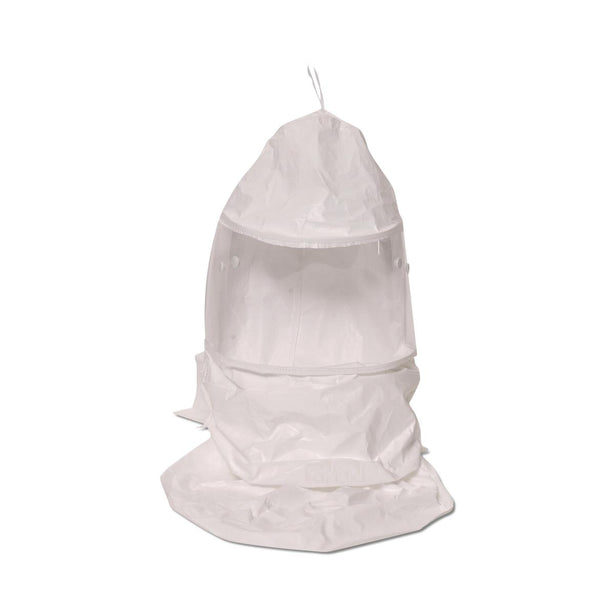 Bullard CC20 Style Tychem QC Double Bib Hoods 20TICNT 10.0 Each-MDL-EDB20TICNT