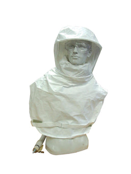 BULLARD Bullard Double Bib Tychem Hoods RT1 10 Each - MDL-EDBRT1