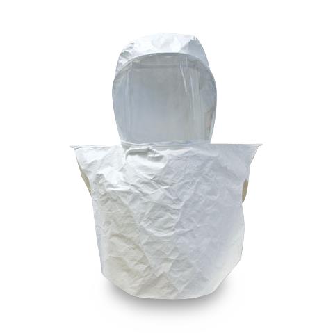 Bullard Tychem SL Double Bib Hoods RT4T 10.0 Each-MDL-EDBRT4T