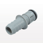 EFC12 Connector, Insert, Non-Valved, Barbed - Fits 3/8 inch ID Tubing (0.375 inch, 9.53mm) - EFC22612