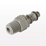 EFC12 Connector, Insert, Valved, Threaded - 1/4" NPT - EFCD24412
