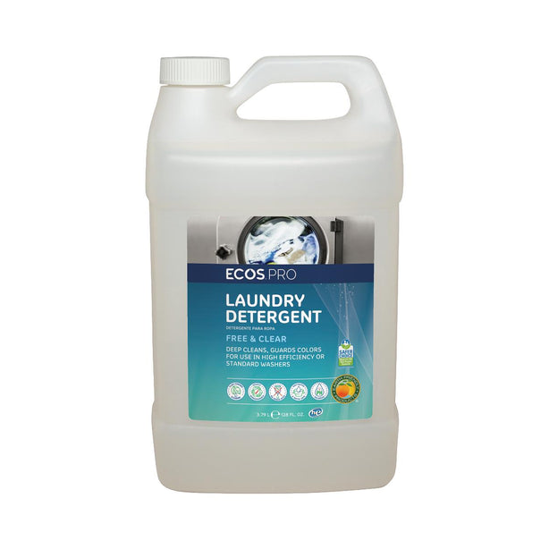 Earth Friendly ECOS Pro Liquid Laundry Detergent, Lavender Scent, 1 gal. - EFP976404