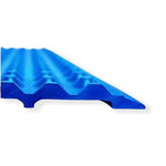 Ergomat Mat, Hygiene Blue, 2' W x 4' L, and Antifatigue - EH0204-BLU - 1 Each