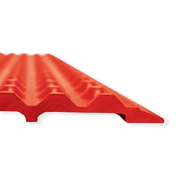 Ergomat Mat, Hygiene Red, 2' W x 4' L, and Antifatigue - EH0204-RED - 1 Each