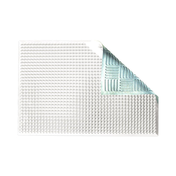 ERGOMAT Infinity Bubble Mat, 2' x 3', Silver - IN0203-S - 1 Each