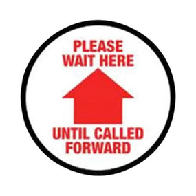 Ergomat LLC COVID-19 Social Distancing Safety Signs and Strips DSV-SIGN 16-SD-M - 1.0 Each