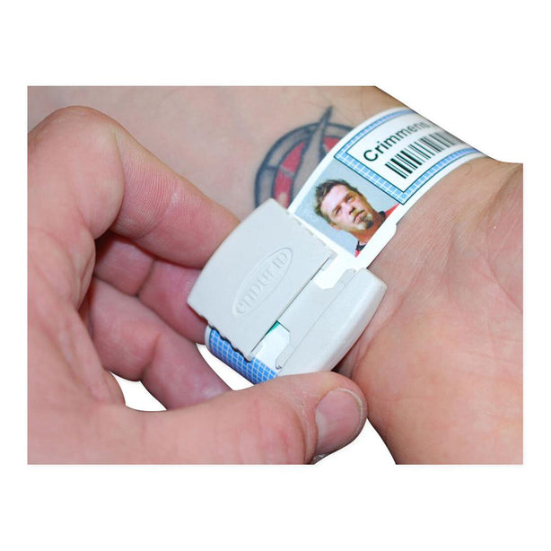 Secur MAX Inmate Wristbands - SMT-1-LA - 300 Each - MDL-EIDSMT1LA