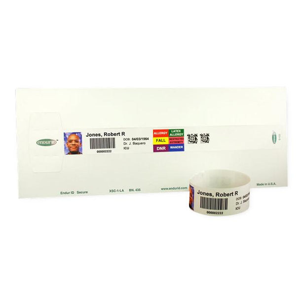 ENDUR ID Endur ID Patient Alert Wristbands XSC-1-LA 300 Each-MDL-EIDXSC1LA