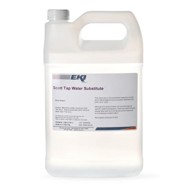 Ek Industries Scott Tap Water Substitute Bluing Reagent, Four 1-gal Bottles - 11160-4X1GL - 4 Each