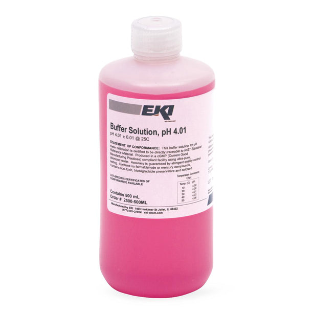 pH 4 Buffer Solution - 2500-500ML - 1 Each - MDL-EKI2500500ML