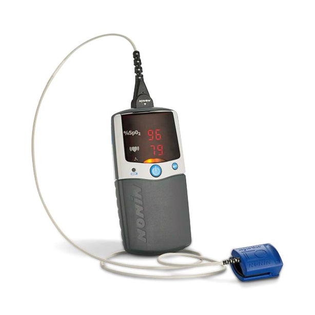 Nonin Medical Inc Pulse Oximetry: PalmSat Handheld Oximeter with Alarm 2500A - 1.0 Each - MDL-ELK2500A