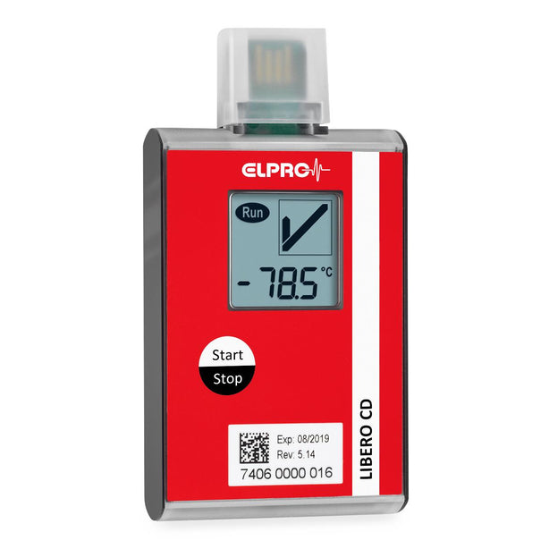 Elpro Services Inc Dry Ice Libero CD Shipment Logger 802065 - 1.0 Each