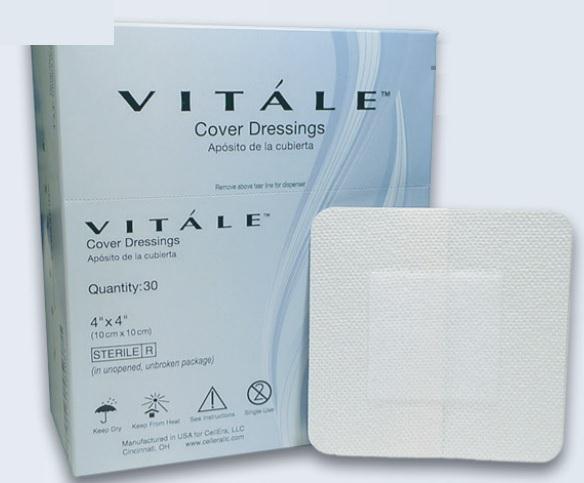 Cellera Vitale Cover Secondary Wound Dressings, 4" x 14" - 24544 - 200 Each