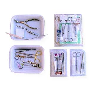 EM ADAMS Drain Incision and Drainage Tray - 14-70502 - 1 Tray