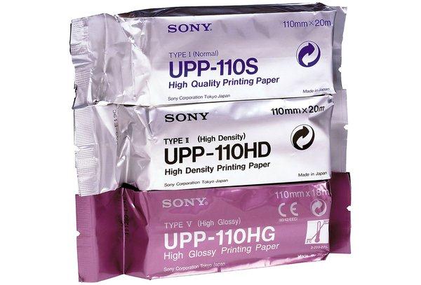 Sony Corporation Black and White High-Density Print Media UPP-110HD - 10.0 Each