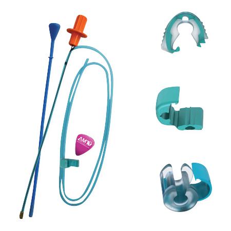 Applied Medical Technology Feeding Retaining Nasal Tube Bridle Pro System, 5 Fr to 6 Fr, Teal - 4-420506 - 1 Each