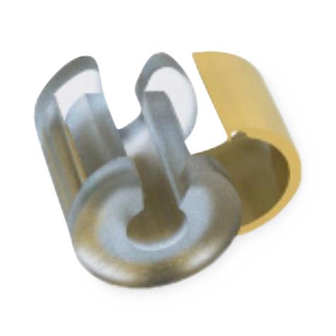 Applied Medical Technology Nasal Feeding Tube Retaining System Bridle Pro Clip, 14 Fr, Yellow - 991360 - 5 Each
