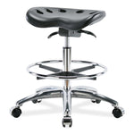 Polyurethane Tractor Stools - PTMBSO-CR-CF-CC-BLK - 1 Each - MDL-EOCCRCFCCBLK