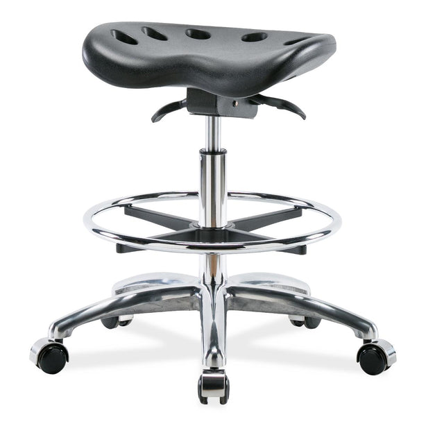 Polyurethane Tractor Stools - PTMBSO-CR-CF-CC-BLK - 1 Each - MDL-EOCCRCFCCBLK