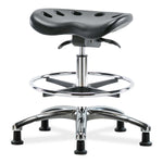 Polyurethane Tractor Stools - PTMBSO-CR-CF-RG-BLK - 1 Each - MDL-EOCCRCFRGBLK