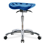 Polyurethane Tractor Stools - PTMBSO-CR-NF-CC-BLU - 1 Each - MDL-EOCCRNFCCBLU