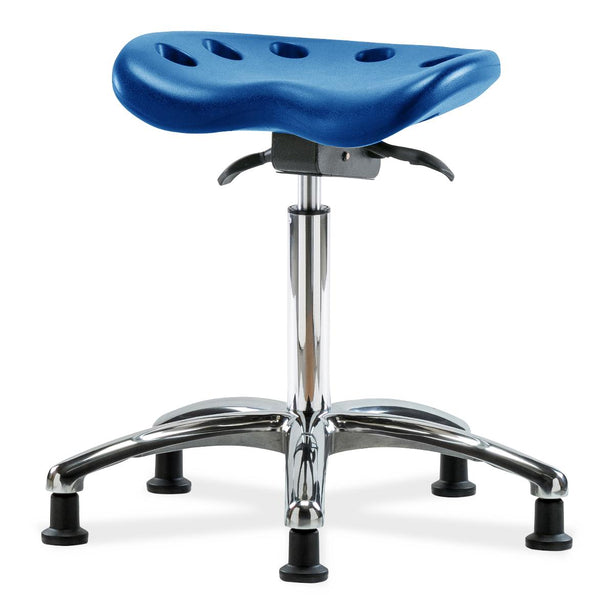 Polyurethane Tractor Stools - PTMBSO-CR-NF-RG-BLU - 1 Each - MDL-EOCCRNFRGBLU