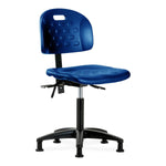 E Com Seatin, Inc. Newport Industrial Medium Bench-Height Chairs HPMBCH-RG-T1-A0-NF-RG-BLU 1.0 Each-MDL-EOCHHRT1ANBLU