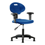 E Com Seatin, Inc. Erie Desk-Height Chairs TPDHCH-RG-A1-RG-BLU 1.0 Each-MDL-EOCHRGA1RGBLU