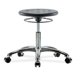 E Com Seatin, Inc. Huron Desk-Height Stools IPDHSO-CR-CC-BLK 1.0 Each-MDL-EOCHSOCRCCBLK