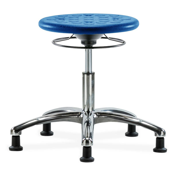 E Com Seatin, Inc. Huron Desk-Height Stools IPDHSO-CR-RG-BLU 1.0 Each-MDL-EOCHSOCRRGBLU