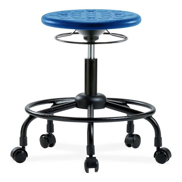 E Com Seatin, Inc. Huron Desk-Height Stools IPDHSO-RT-RC-BLU 1.0 Each-MDL-EOCHSORTRCBLU