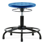 E Com Seatin, Inc. Huron Desk-Height Stools IPDHSO-RT-RG-BLU 1.0 Each-MDL-EOCHSORTRGBLU