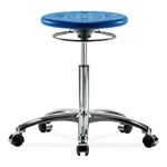 E Com Seatin, Inc. Huron Medium Bench-Height Stools IPMBSO-CR-NF-CC-BLU 1.0 Each-MDL-EOCICRNFCCBLU