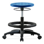 E Com Seatin, Inc. Huron Medium Bench-Height Stools IPMBSO-RG-BF-RC-BLU 1.0 Each-MDL-EOCIRGBFRCBLU