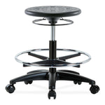 E Com Seatin, Inc. Huron Medium Bench-Height Stools IPMBSO-RG-CF-RC-BLK 1.0 Each-MDL-EOCIRGCFRCBLK