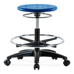 E Com Seatin, Inc. Huron Medium Bench-Height Stools IPMBSO-RG-CF-RC-BLU 1.0 Each-MDL-EOCIRGCFRCBLU