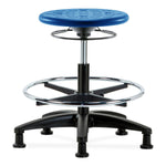 E Com Seatin, Inc. Huron Medium Bench-Height Stools IPMBSO-RG-CF-RG-BLU 1.0 Each-MDL-EOCIRGCFRGBLU