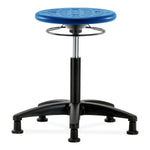 E Com Seatin, Inc. Huron Medium Bench-Height Stools IPMBSO-RG-NF-RG-BLU 1.0 Each-MDL-EOCIRGNFRGBLU