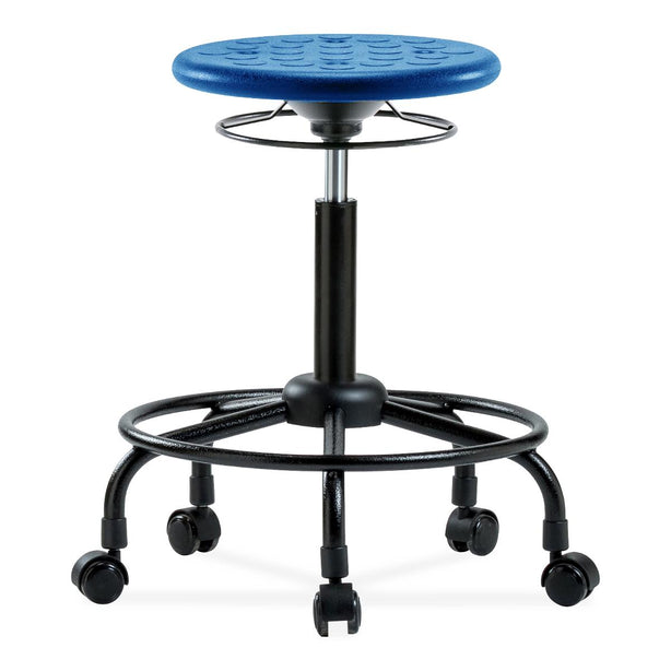 E Com Seatin, Inc. Huron Medium Bench-Height Stools IPMBSO-RT-RC-BLU 1.0 Each-MDL-EOCISORTRCBLU