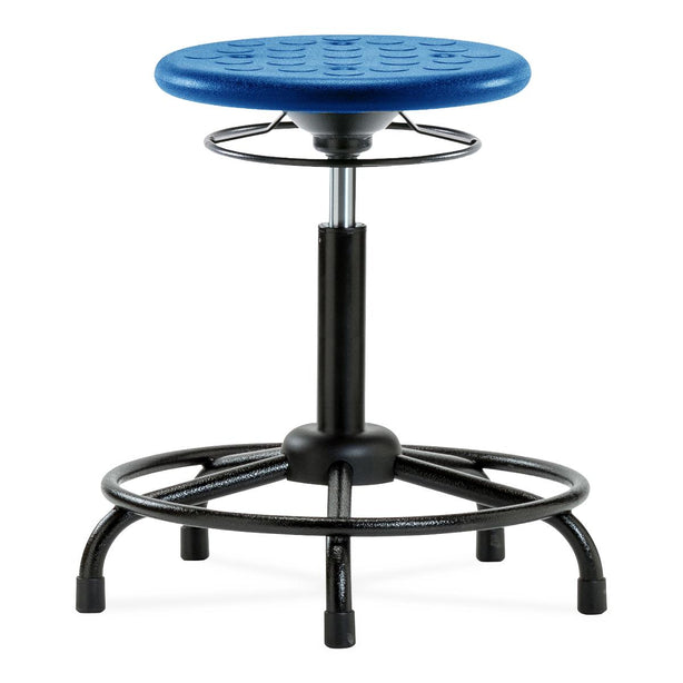 E Com Seatin, Inc. Huron Medium Bench-Height Stools IPMBSO-RT-RG-BLU 1.0 Each-MDL-EOCISORTRGBLU