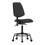 E Com Seatin, Inc. Medium Bench Height Vinyl Chairs with Foot Ring VMBCH-MB-RT-T1-A0-RC-8540 1.0 Each-MDL-EOCMBA0RC8540